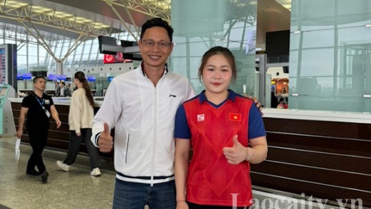 Nữ đô cử Lào Cai Quàng Thị Tâm tham dự giải World Cup 2024