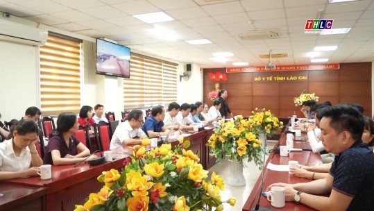 Sở Y tế tỉnh Tuyên Quang thăm và làm việc với Bệnh viện Đa khoa huyện Mường Khương