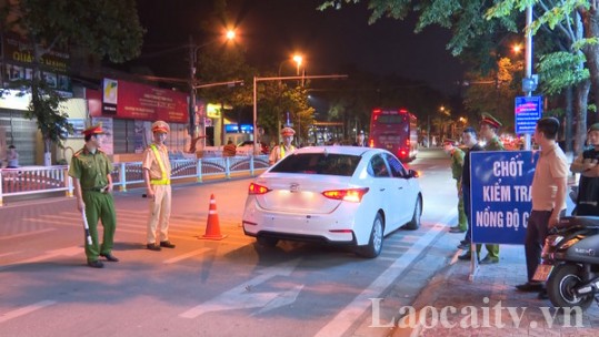 Công an thành phố Lào Cai đảm bảo an ninh trật tự, an toàn giao thông những ngày nghỉ lễ