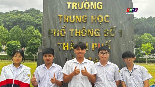 Học sinh Trường THPT số 1 thành phố Lào Cai đoạt giải Vàng tại Cuộc thi triển lãm phát minh quốc tế