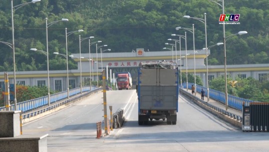Trên 3.000 tấn vải tươi được xuất khẩu qua Cửa khẩu Quốc tế đường bộ số II Kim Thành