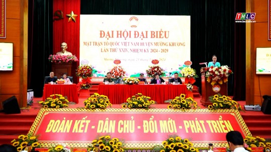 Đại hội đại biểu Mặt trận Tổ quốc Việt Nam huyện Mường Khương lần thứ XXIV, nhiệm kỳ 2024 - 2029