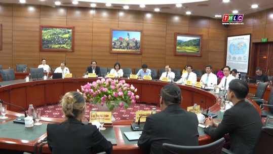 Đoàn công tác Hiệp hội Ẩm thực Nhật Bản - Việt Nam làm việc tại Lào Cai
