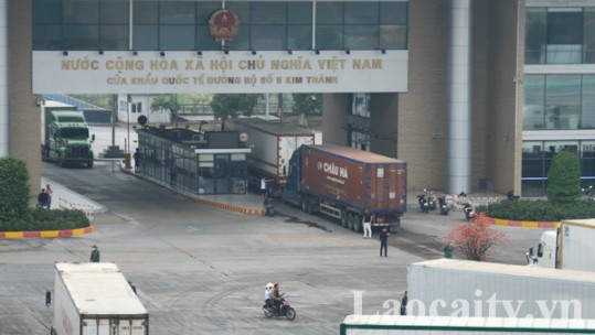 Gần 6.200 tấn vải thiều xuất khẩu qua cửa khẩu Lào Cai
