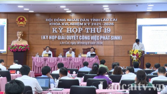 Kỳ họp thứ 19, HĐND tỉnh Lào Cai khóa XVI thông qua 7 nghị quyết
