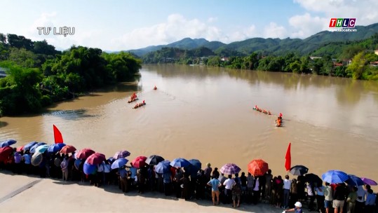 Bảo Yên tổ chức Giải đua mảng trên sông Chảy