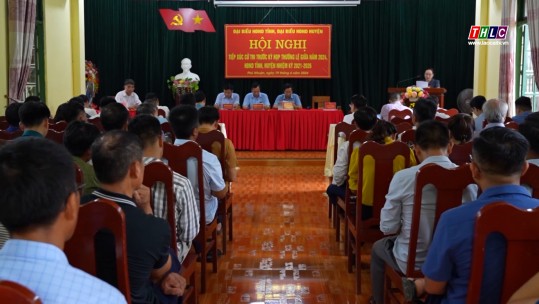 Đại biểu HĐND 2 cấp tỉnh, huyện tiếp xúc cử tri xã Phú Nhuận và thị trấn Phố Lu