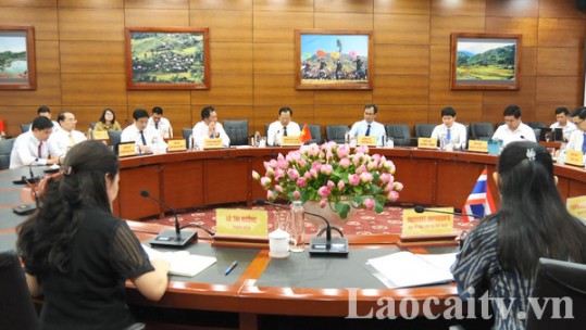 UBND tỉnh Lào Cai làm việc với Đại sứ quán Thái Lan tại Việt Nam