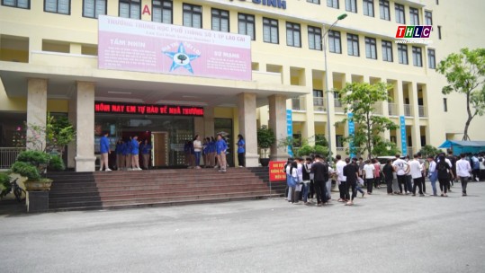 Hơn 8.300 thí sinh Lào Cai làm thủ tục dự thi kỳ thi tốt nghiệp THPT 2024