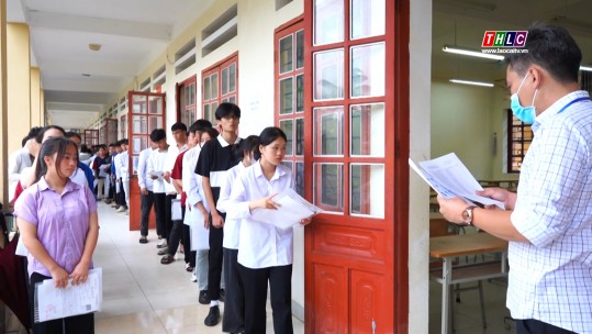 Hơn 8.300 thí sinh của Lào Cai bước vào kỳ thi tốt nghiệp THPT 2024