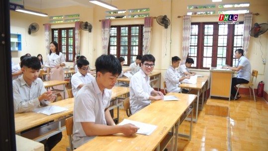 Hơn 8.300 thí sinh Lào Cai bước vào môn thi đầu tiên kỳ thi tốt nghiệp THPT