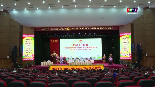 Đại hội đại biểu Mặt trận Tổ quốc Việt Nam tỉnh Lào Cai bắt đầu ngày làm việc đầu tiên