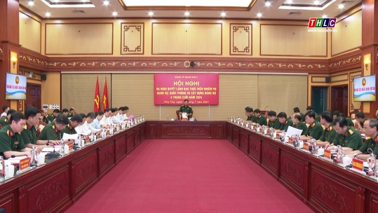 Đảng ủy Quân khu 2 ra nghị quyết lãnh đạo thực hiện nhiệm vụ 6 tháng cuối năm 2024