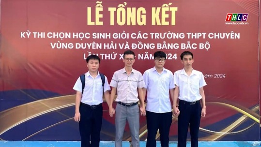 Lào Cai giành 57 huy chương tại Kỳ thi chọn học sinh giỏi các trường THPT chuyên