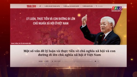 Tổng Bí thư Nguyễn Phú Trọng - Ngọn cờ lý luận của Đảng