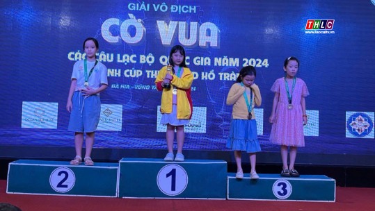 Đoàn Lào Cai giành 8 huy chương tại Giải vô địch cờ vua các câu lạc bộ quốc gia