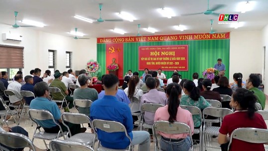 Đại biểu HĐND tỉnh, huyện Bảo Thắng tiếp xúc cử tri sau kì họp giữa năm
