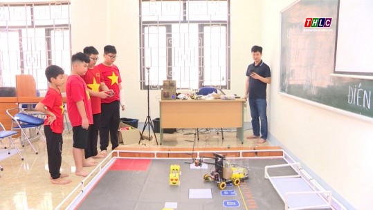 Điện Biên: Lập trình robot giúp trẻ phát triển tư duy