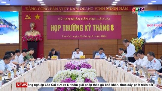 Thời sự Lào Cai 15h00 (02/8/2024)