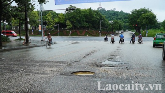 Vấn đề đảm bảo an toàn trên một số tuyến đường nội thành Lào Cai