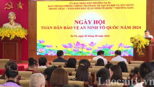 Các đơn vị, địa phương tổ chức Ngày hội toàn dân bảo vệ an ninh Tổ quốc