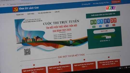 Bảo Thắng dẫn đầu cuộc thi “Tìm hiểu kiến thức nông thôn mới giai đoạn 2021 - 2025”