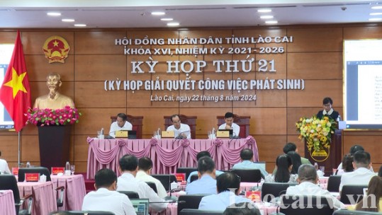 Kỳ họp thứ 21 HĐND tỉnh khóa XVI thông qua 20 nghị quyết quan trọng