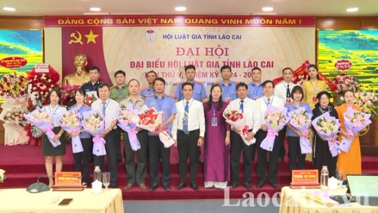 Đại hội đại biểu Hội Luật gia tỉnh Lào Cai nhiệm kỳ 2024 - 2029