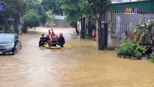 Cảnh sát phòng cháy, chữa cháy và cứu nạn, cứu hộ hỗ trợ khắc phục mưa, lũ