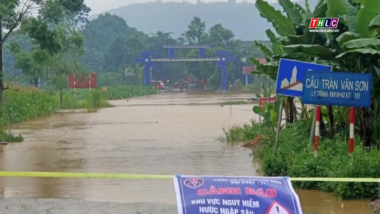 Văn Bàn: 12 hộ dân phải di chuyển do mưa bão