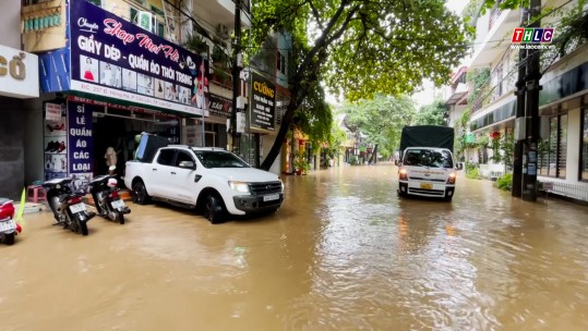 Mưa lớn ảnh hưởng đến các địa phương trong tỉnh