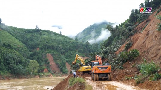 Bắc Hà: nhiều xã, thôn vẫn bị cô lập chưa thể tiếp cận để cứu hộ, cứu nạn