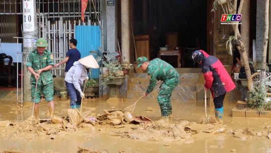 Nước rút hoàn toàn, Si Ma Cai nỗ lực khắc phục hậu quả bão lũ