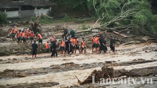 Lào Cai: 151 người chết và mất tích do mưa lũ (tính đến 16h ngày 15/9)