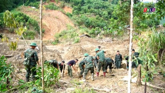 Những chiến sỹ nơi vùng lũ Nậm Tông