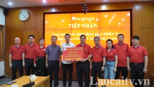 Trên 6.000 tập thể, cá nhân ủng hộ Lào Cai khắc phục hậu quả thiên tai