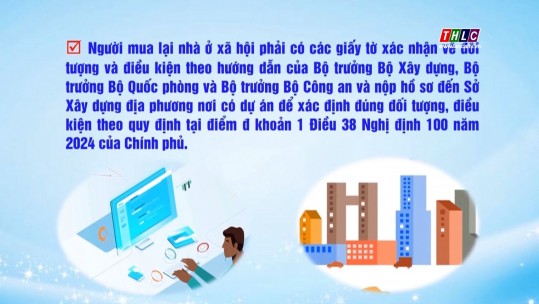 Trình tự và thủ tục bán lại nhà ở xã hội trong thời hạn 5 năm