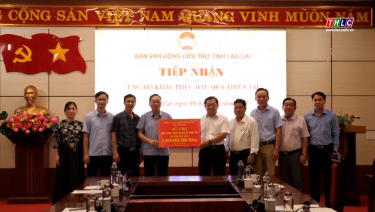 Tỉnh Kiên Giang ủng hộ Lào Cai 3 tỷ đồng khắc phục hậu quả thiên tai