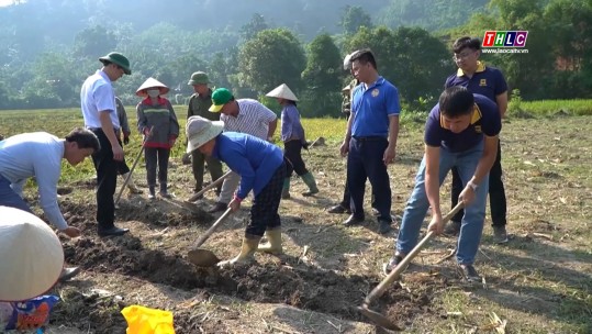 Hội Nông dân cùng người dân khắc phục hậu quả thiên tai