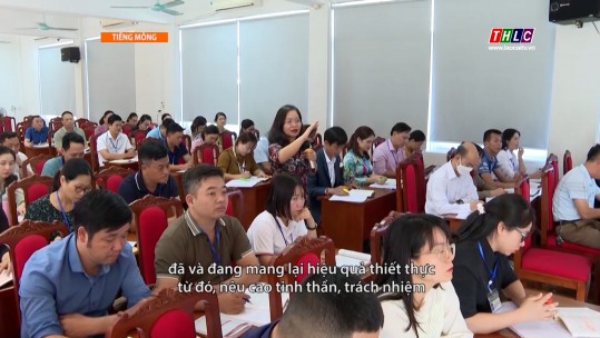 Đảng trong cuộc sống (tiếng Mông): Học và làm theo Bác (22/10/2024)