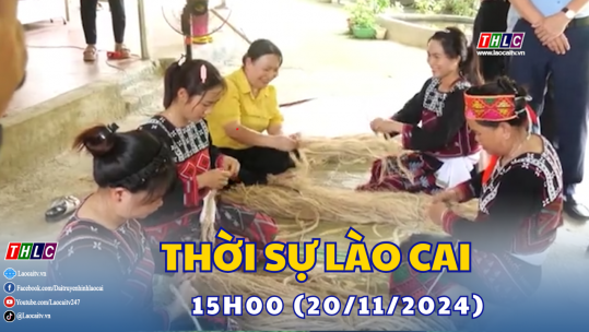 Thời sự Lào Cai 15h00 (20/11/2024)