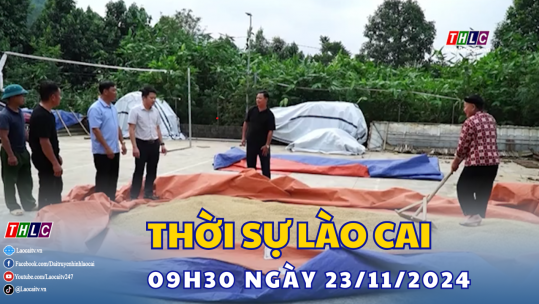 Thời sự Lào Cai 9h30 (23/11/2024)