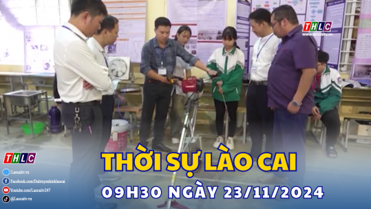 Thời sự Lào Cai 11h30 (23/11/2024)