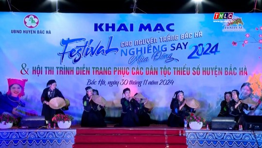 Khai mạc Festival cao nguyên trắng Bắc Hà 2024