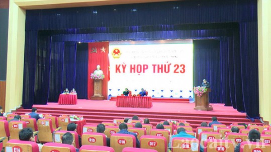 Kỳ họp thứ 23 - HĐND huyện Bắc Hà khóa X