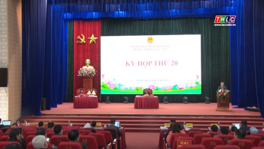 Kỳ họp thứ 20 HĐND huyện Văn Bàn khóa XX