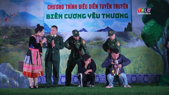 Tuyên truyền lưu động “Biên cương yêu thương”