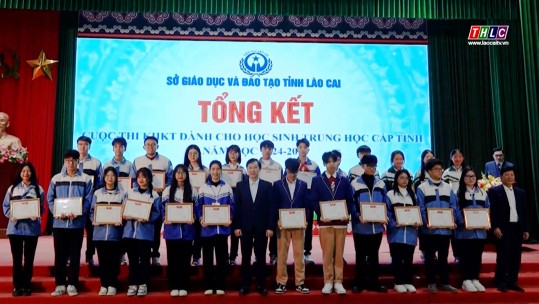 108 dự án đạt giải tại Cuộc thi Khoa học kỹ thuật