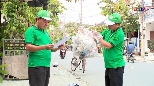 Chuyển biến từ việc tính phí rác theo khối lượng