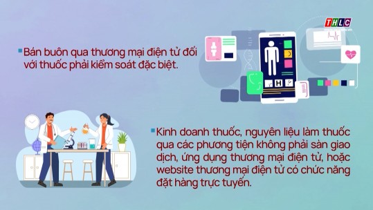 Hành vi nghiêm cấm liên quan đến hoạt động kinh doanh thuốc theo phương thức thương mại điện tử